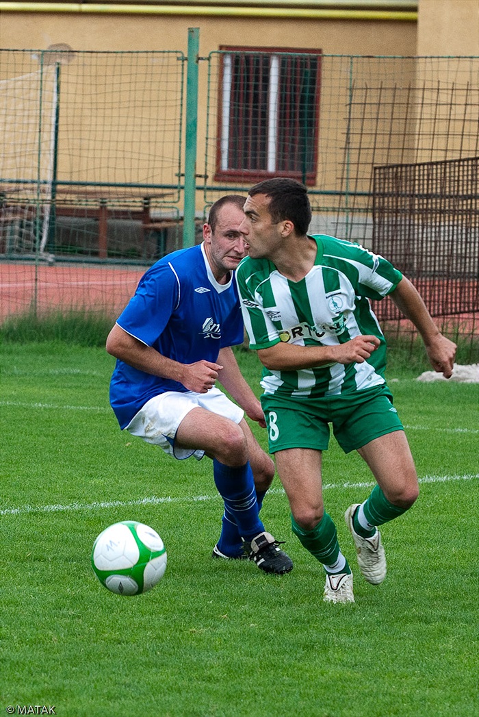 Bohemians 1905 B - Benešov - 1:0, 25. kolo divize A