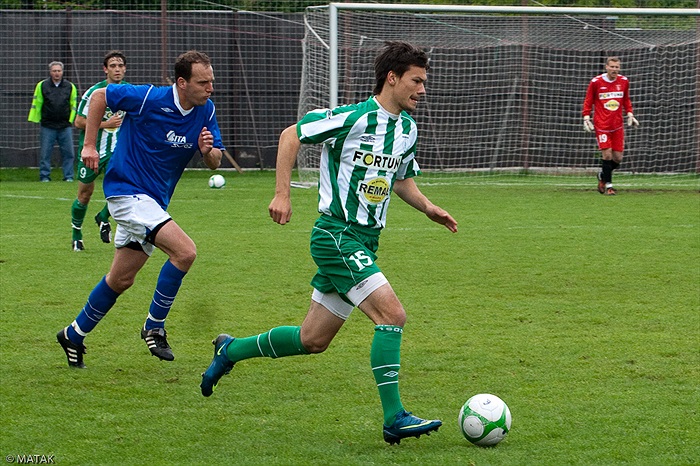 Bohemians 1905 B - Benešov - 1:0, 25. kolo divize A