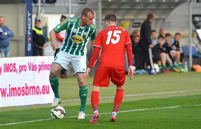 FC Zbrojovka Brno - Bohemians Praha 1905 0:1 (0:0)