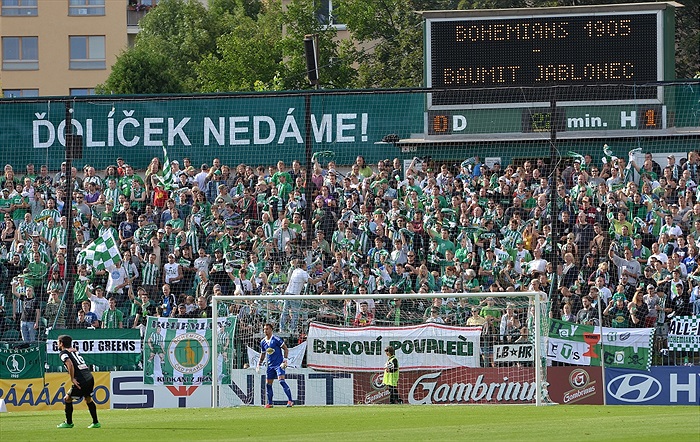 Bohemians Praha 1905 - FK Baumit Jablonec 1:2 (0:1)