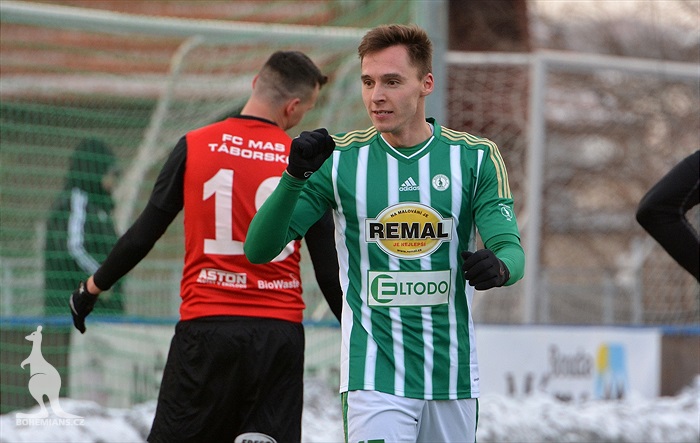 Bohemians Praha 1905 - FC MAS Táborsko 3:2 (1:2)