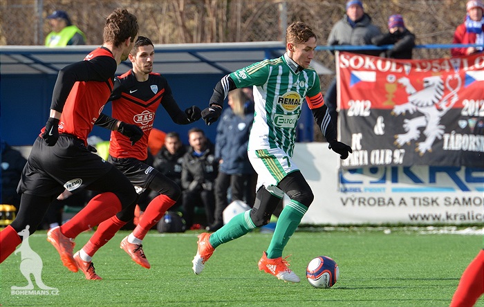 Bohemians Praha 1905 - FC MAS Táborsko 3:2 (1:2)