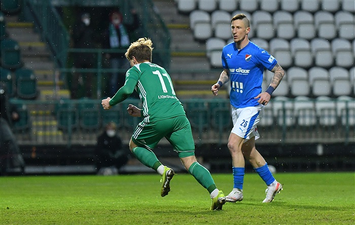 Bohemians - Baník 1:1 (0:0)