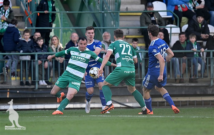 Bohemians - Mladá Boleslav 4:0 (1:0)