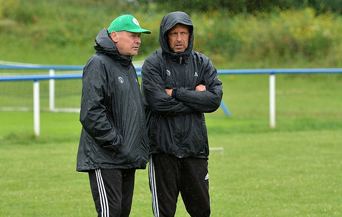 Páteční deštivý trénink