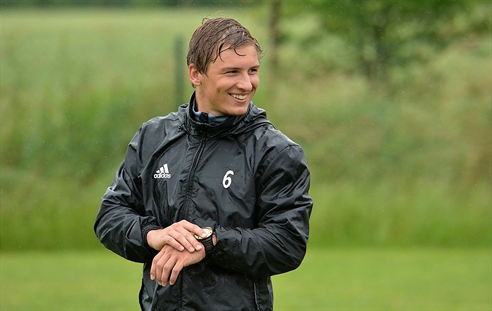 Páteční deštivý trénink