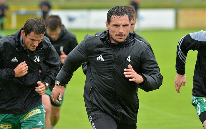 Páteční deštivý trénink