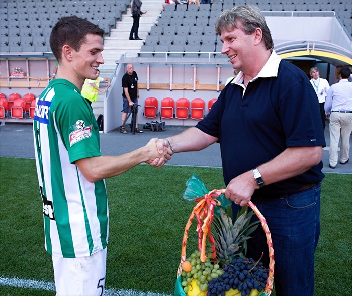 Nejlepším muž zápasu David Bartek.