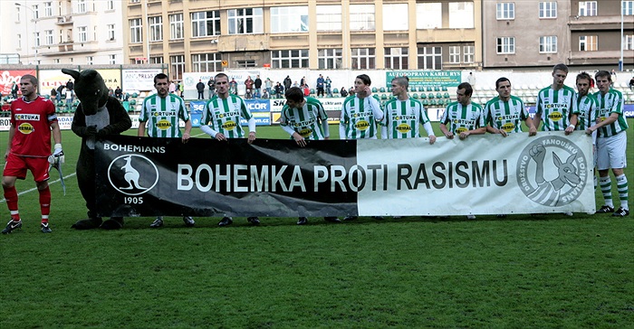 Bohemka proti rasismu...