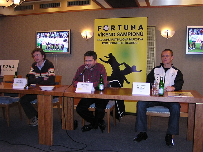 Tisková konference k Fortuna Víkendu šampionů