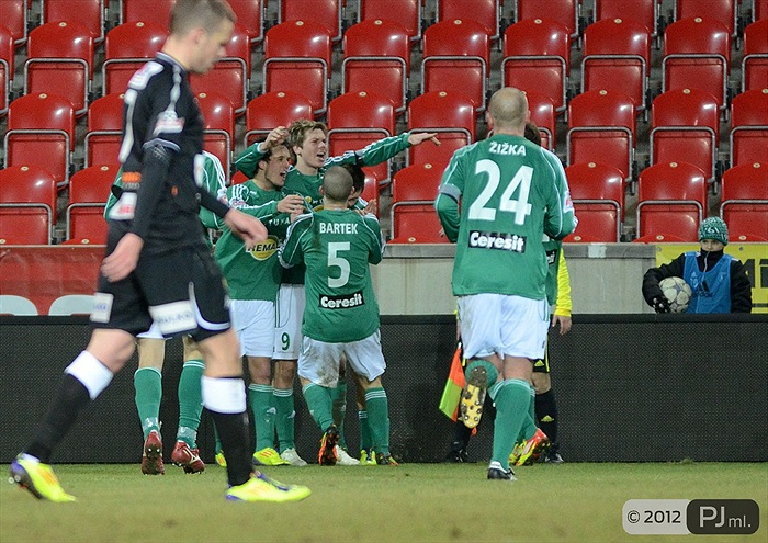 Bohemians 1905 - FK Jablonec 1:2 (0:1)