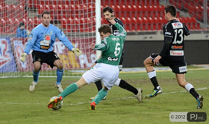 Bohemians 1905 - FK Jablonec 1:2 (0:1)