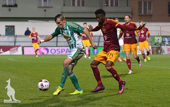 Bohemians Praha 1905 - FK Dukla Praha 1:2 (1:0)