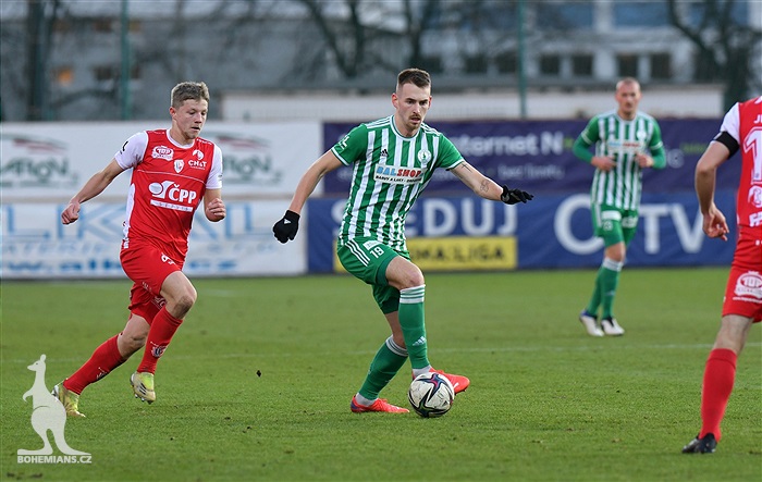 Bohemians - Pardubice 1:2 (0:1)