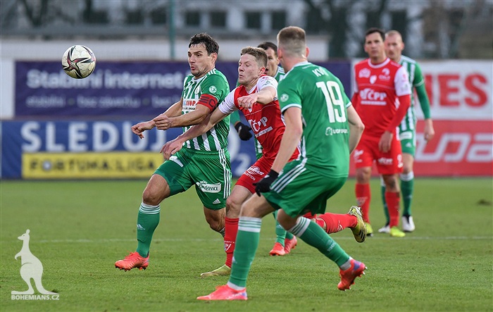 Bohemians - Pardubice 1:2 (0:1)