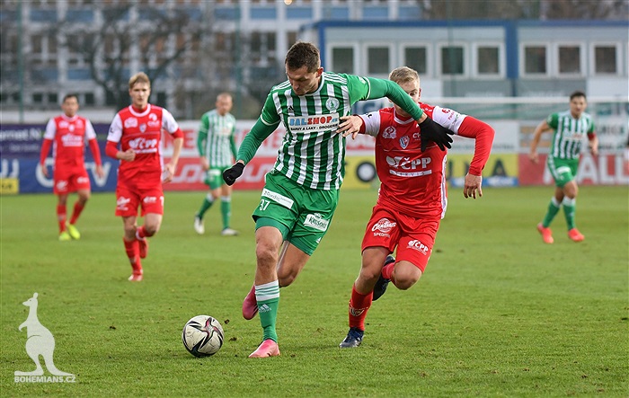 Bohemians - Pardubice 1:2 (0:1)