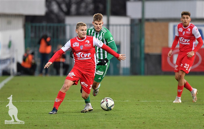 Bohemians - Pardubice 1:2 (0:1)