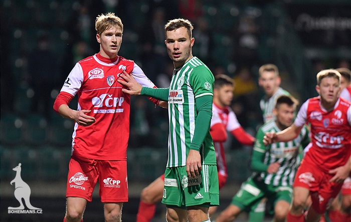 Bohemians - Pardubice 1:2 (0:1)