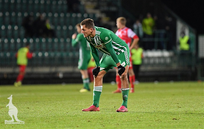 Bohemians - Pardubice 1:2 (0:1)