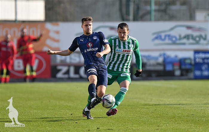 Bohemians - Slovácko 1:2 (1:1)