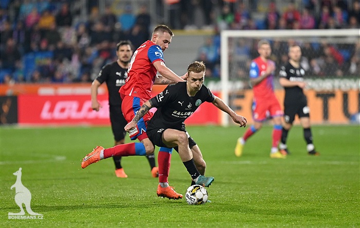 Plzeň - Bohemians 1:2 (1:0)