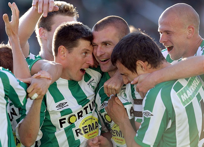 Radost po druhém gólu.