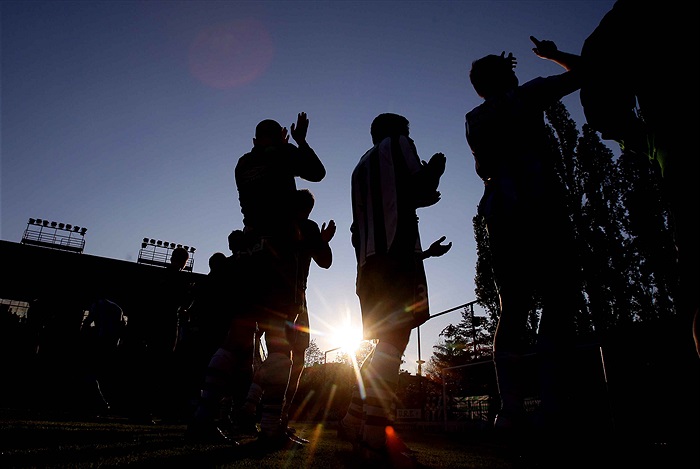 Podvečerní děkovačka.