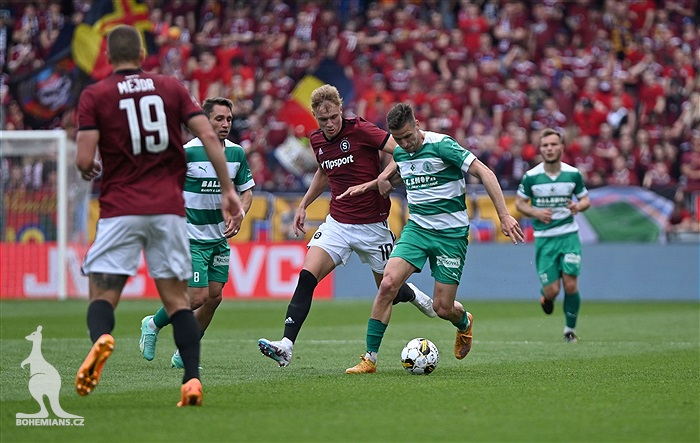Sparta - Bohemians 2:1 (0:0)