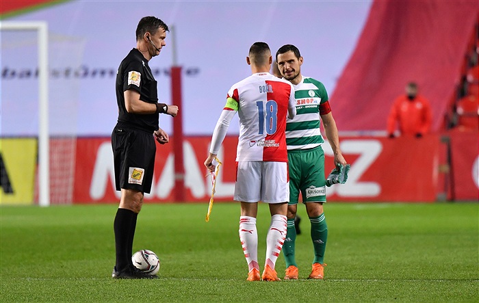 Slavia - Bohemians 2:1 (1:0)