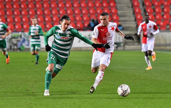 Slavia - Bohemians 2:1 (1:0)