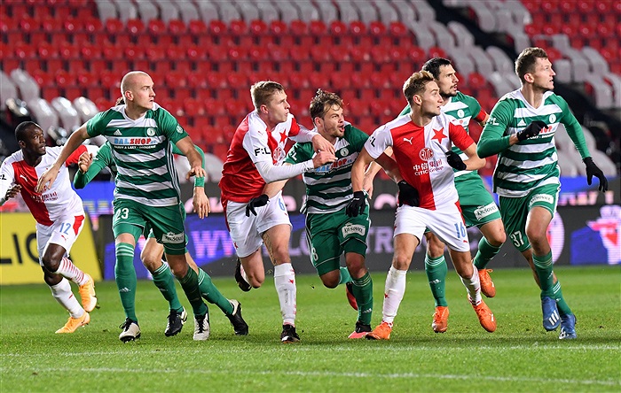 Slavia - Bohemians 2:1 (1:0)