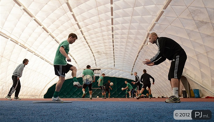 Ve středu trénovala Bohemka dvakrát