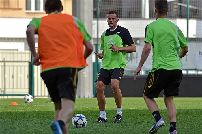 Předzápasový trénink