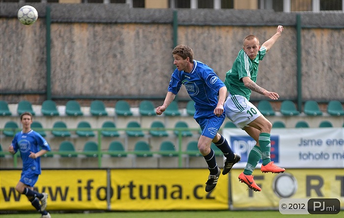 Bohemians 1905 B - Milevsko 2:2 (2:0)