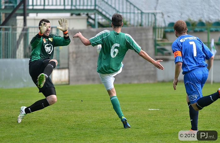 Bohemians 1905 B - Milevsko 2:2 (2:0)