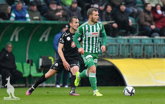 Bohemians - Hradec Králové 1:1 (0:0)