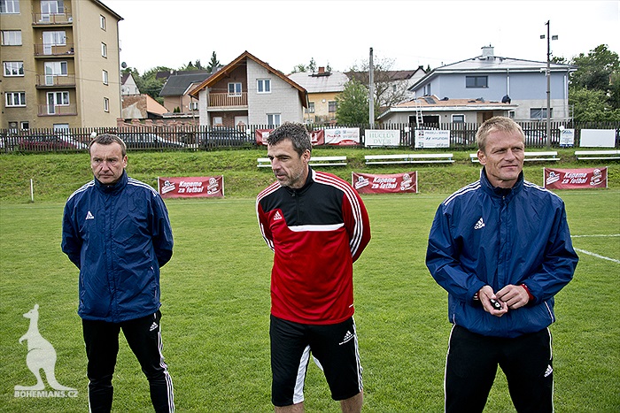 Realizační tým trénoval mužstvo z okresního přeboru