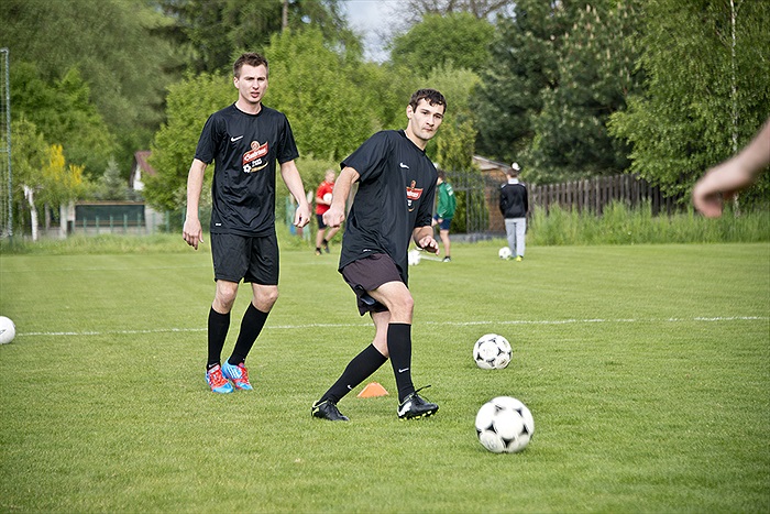 Realizační tým trénoval mužstvo z okresního přeboru
