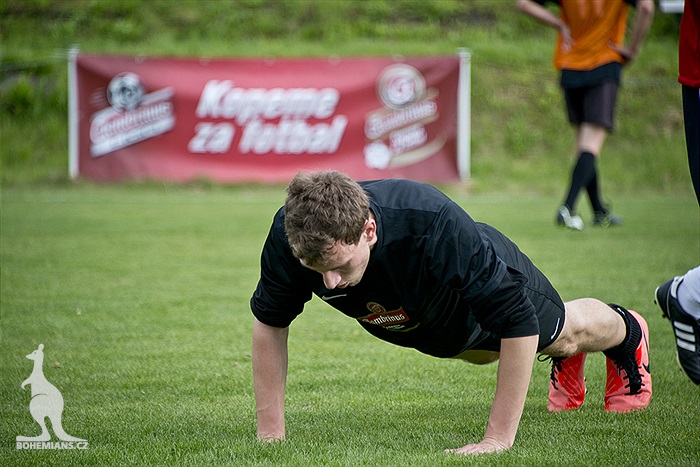 Realizační tým trénoval mužstvo z okresního přeboru