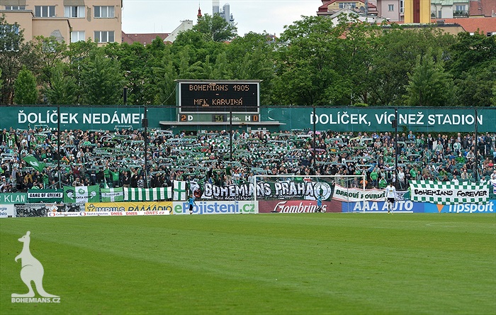 Bohemians Praha 1905 - MFK Karviná 2:0 (2:0)