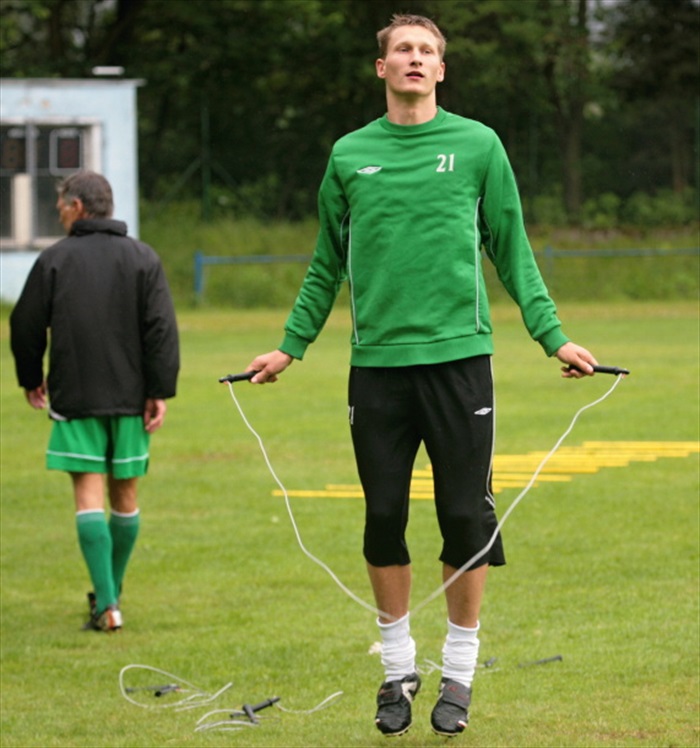 Milan Škoda na švihadle.