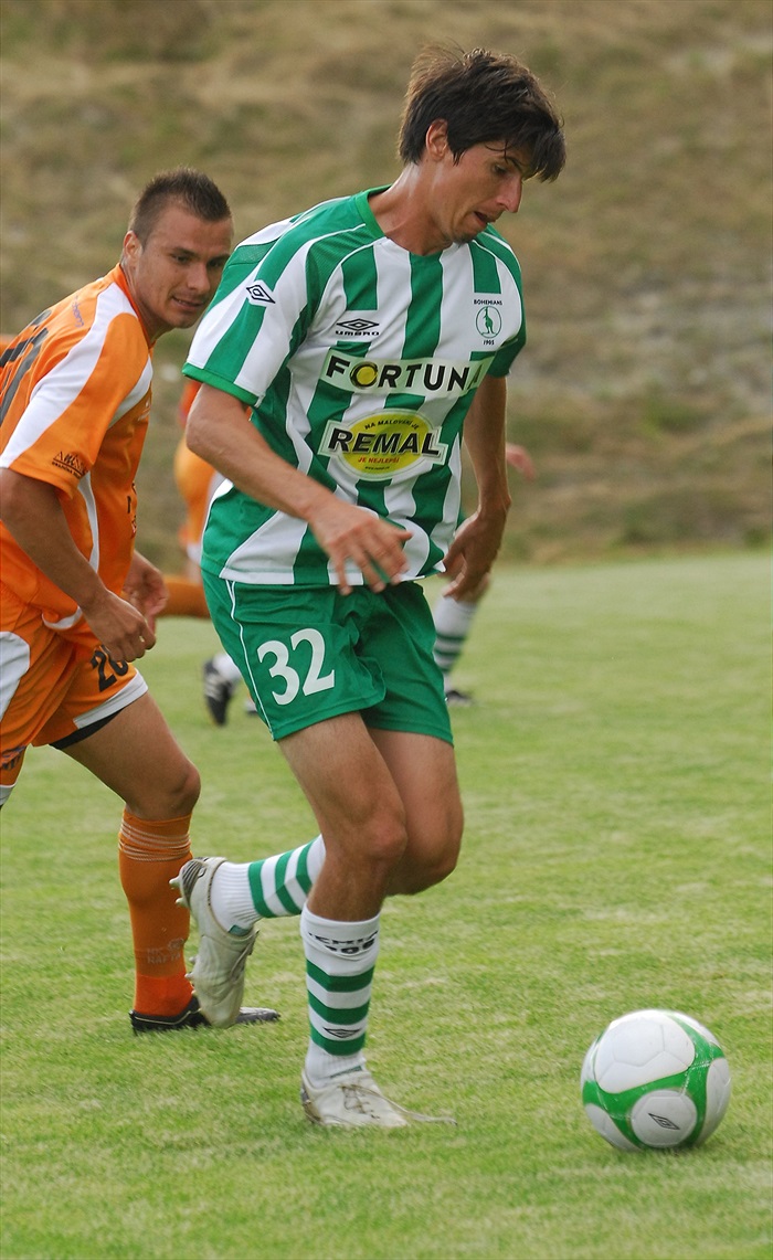 Lukáš Adam v utkání proti slovinskému týmu.