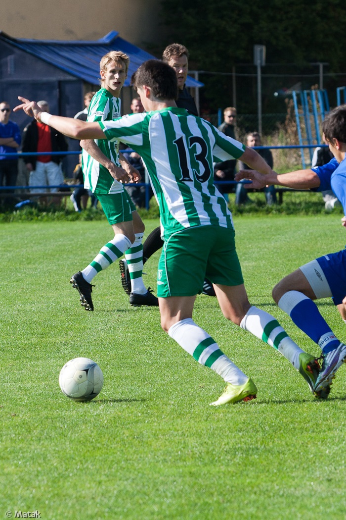 Třeboň - Bohemians 1905 B 2:1