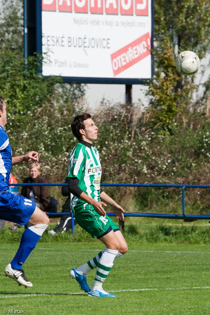 Třeboň - Bohemians 1905 B 2:1