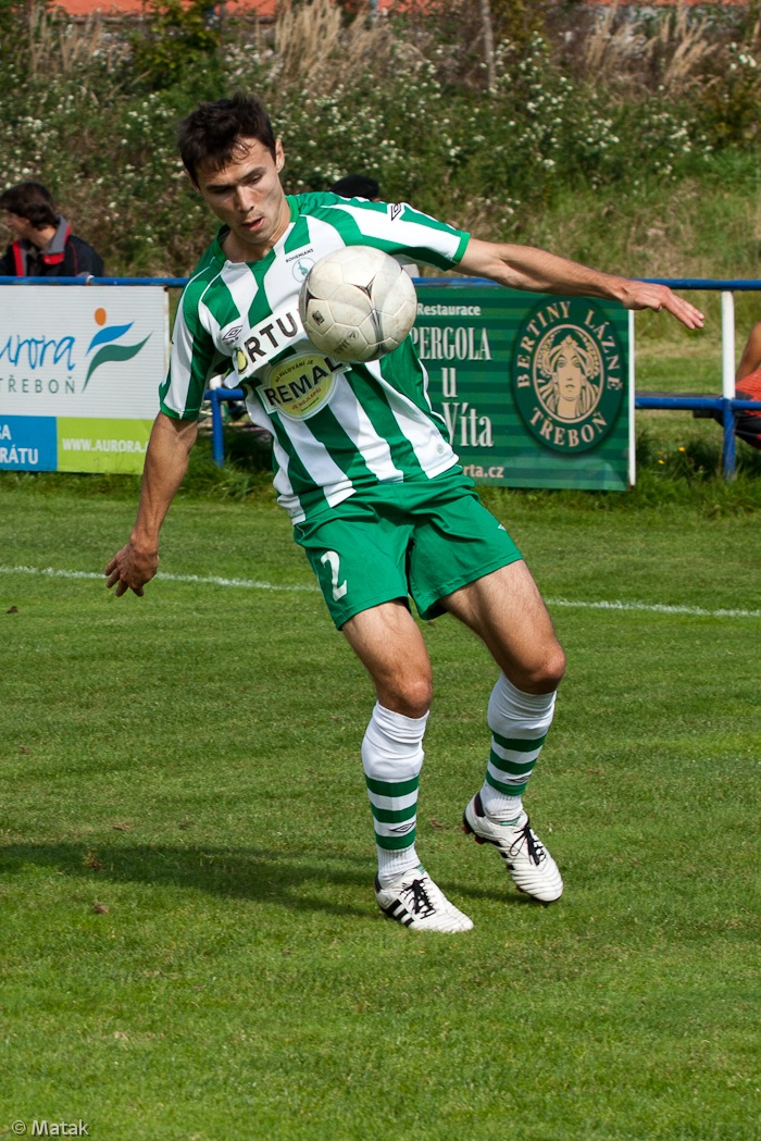 Třeboň - Bohemians 1905 B 2:1
