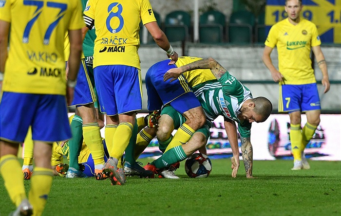 Bohemians - Zlín 2:2 (1:2)