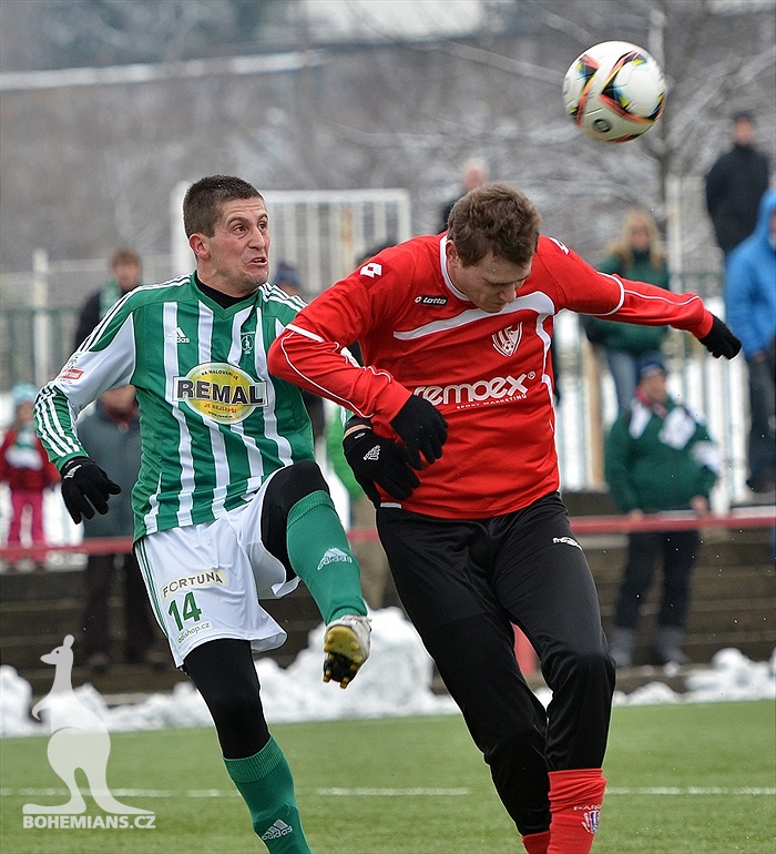 Tipsport liga: Bohemians Praha 1905 - FK Pardubice 4:0 (3:0)