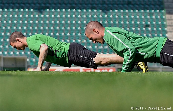 Páteční trénink Klokanů v Ďolíčku