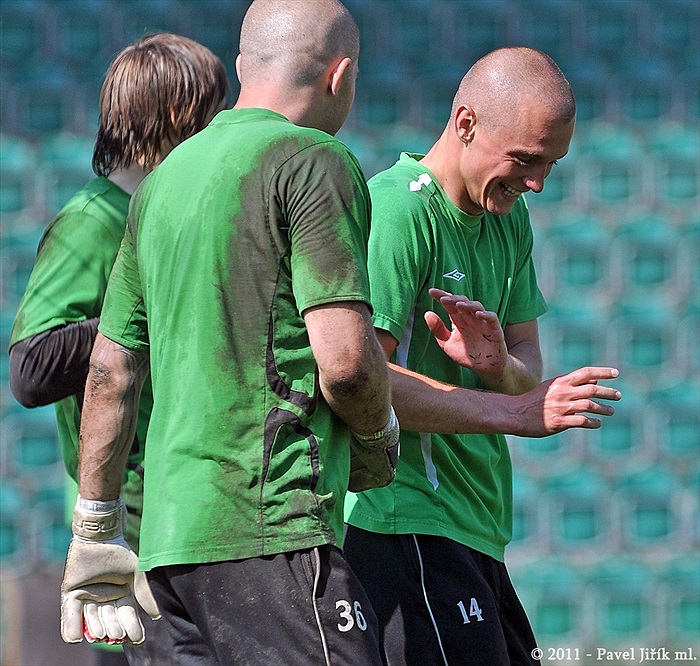 Páteční trénink Klokanů v Ďolíčku