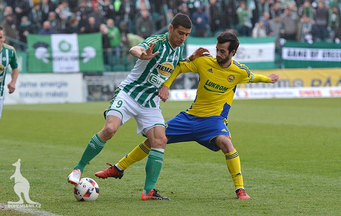 Bohemians Praha 1905 - FC Fastav Zlín 0:2 (0:1)